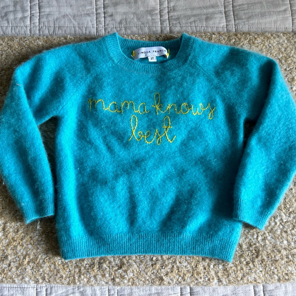 100% Cashmere Toddler Sweater - Mama Knows Best